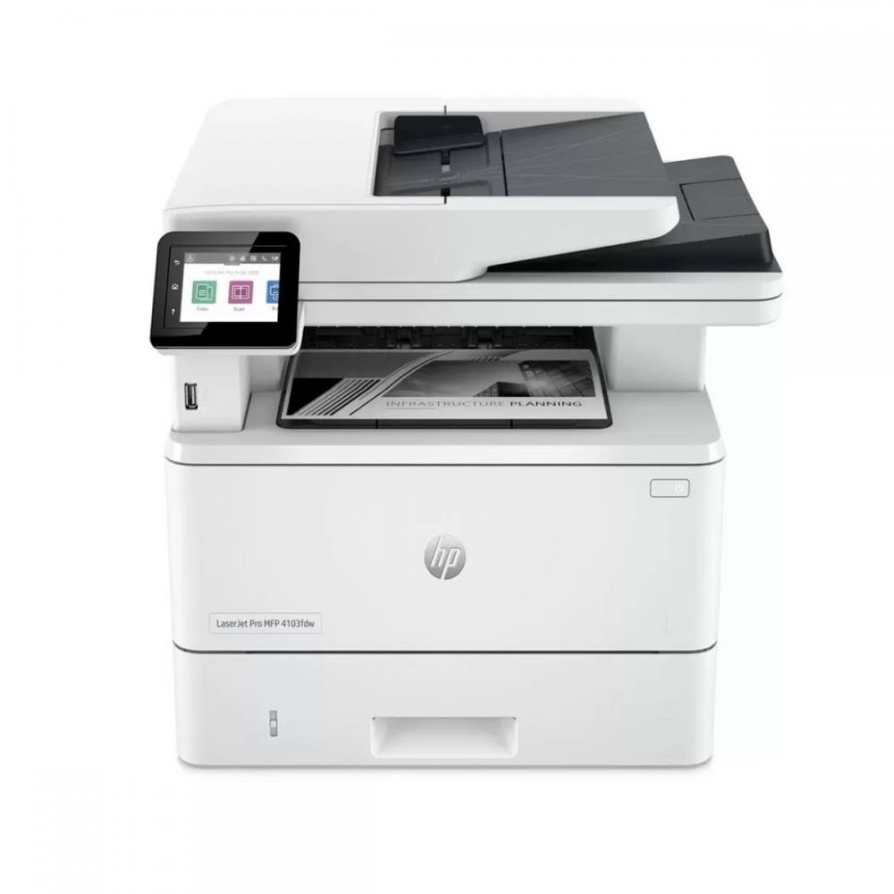 IMPRESSORA HP LASERJET PRO MFP 4103FDW MFP4103FDW 2Z629A | MULTIFUNCIONAL COM WIRELESS